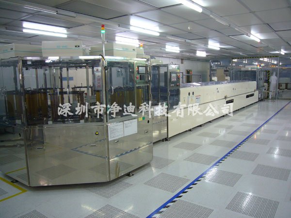 LCD、PDP玻璃清洗自动超声波清洗机