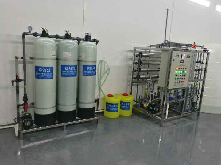 1T/H  RO+EDI超纯水机